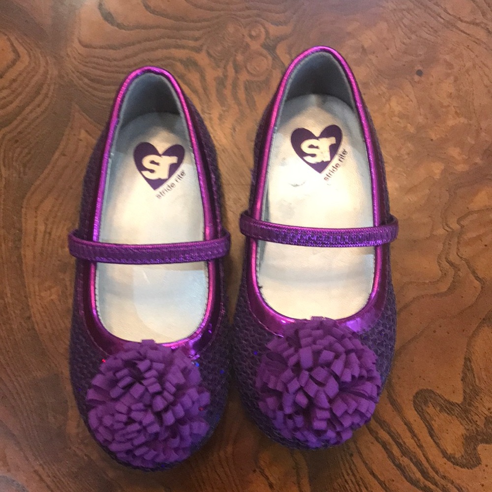 Stride Rite Shoes Baby Kenleigh Purple sequin
